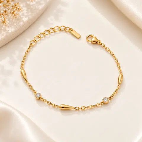 Minimalistic Diamond Bracelet