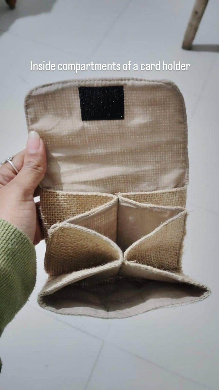Hand Painted Card Holder
