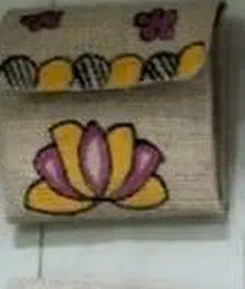 Hand Painted Card Holder
