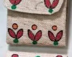Hand Painted Card Holder-2