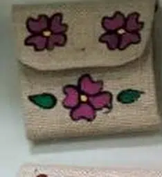 Hand Painted Card Holder