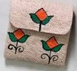 Hand Painted Card Holder-3