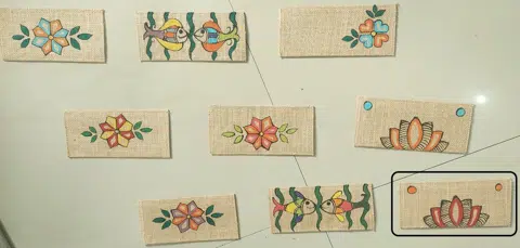 Envelop Star, Fist and Madhubani