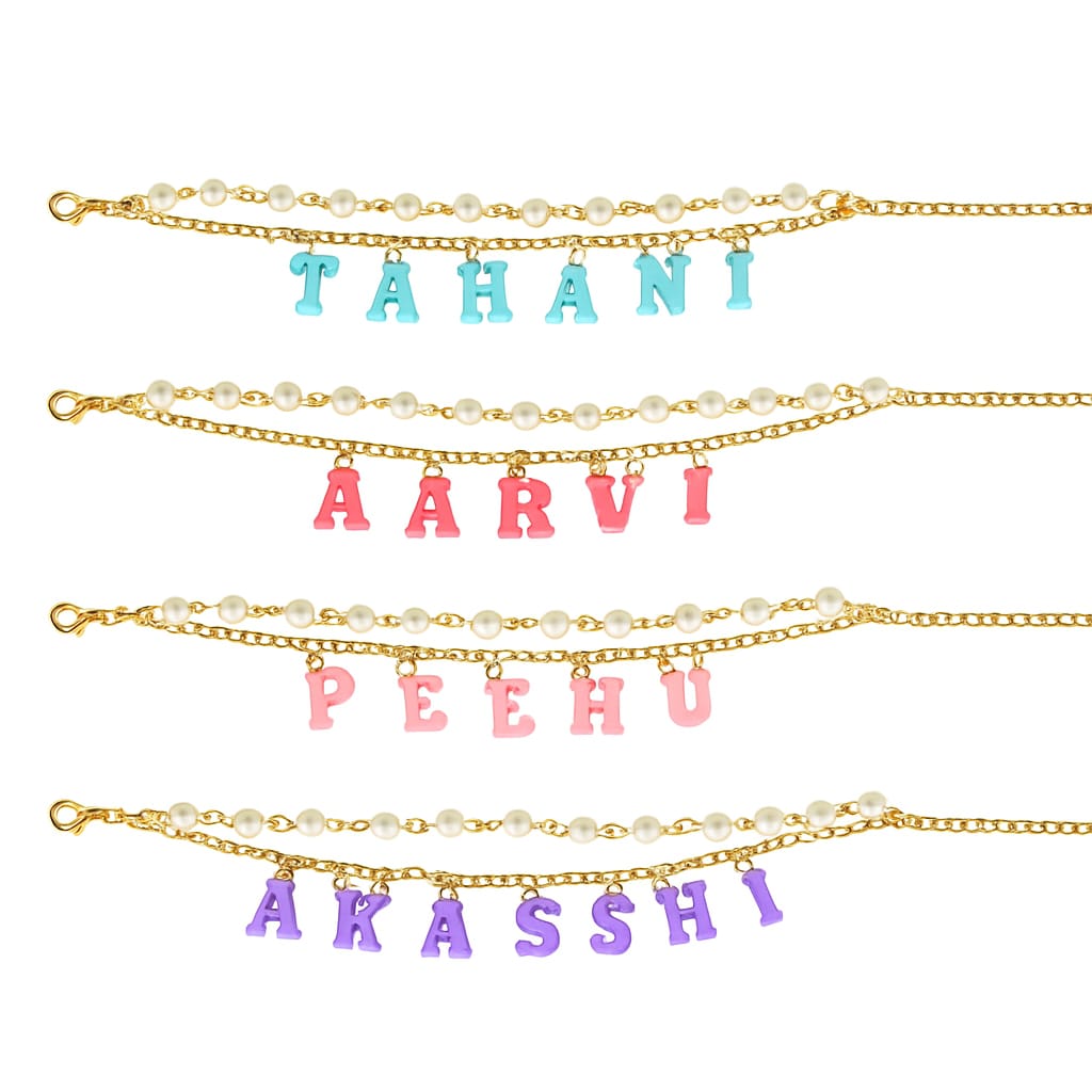 Name customise bracelet