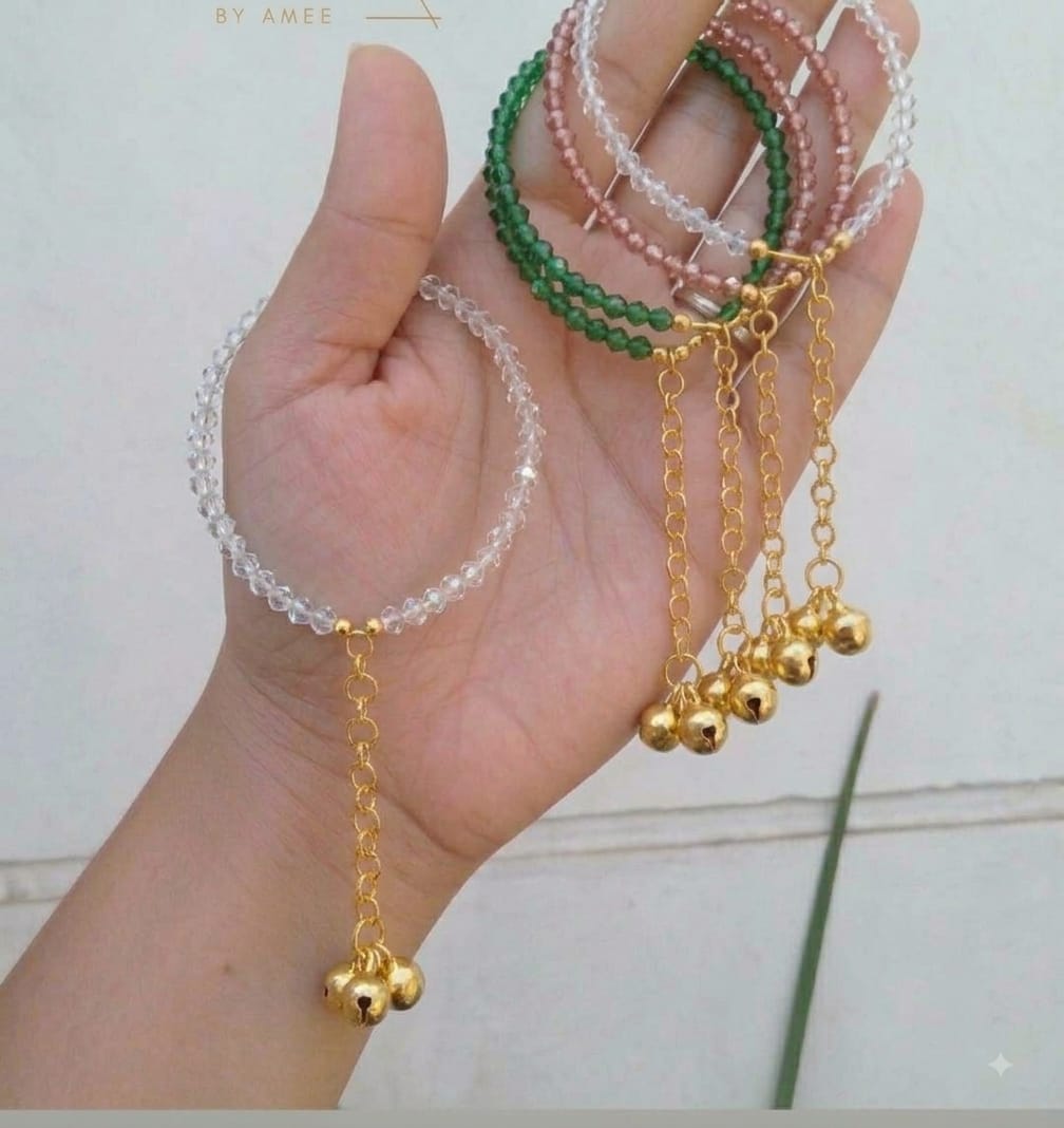 Crystal beads bracelet combo