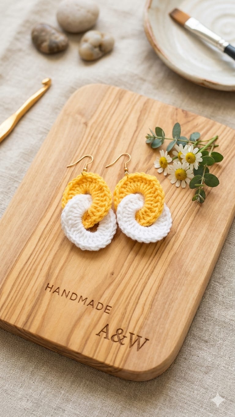 Crochet earrings