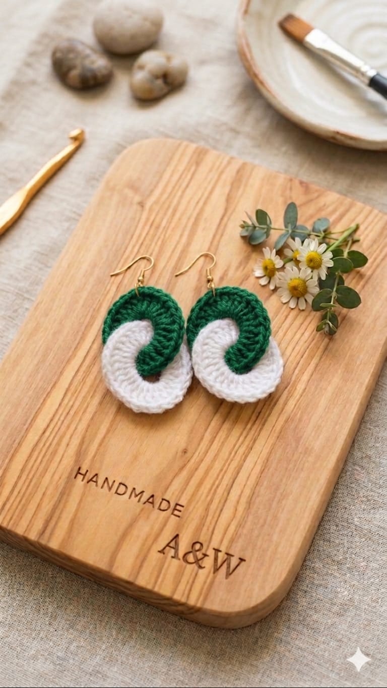 Crochet earrings