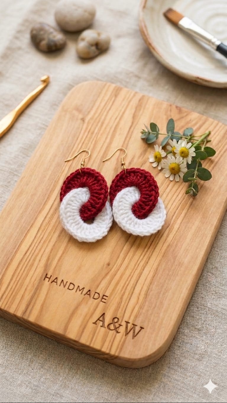 Crochet earrings