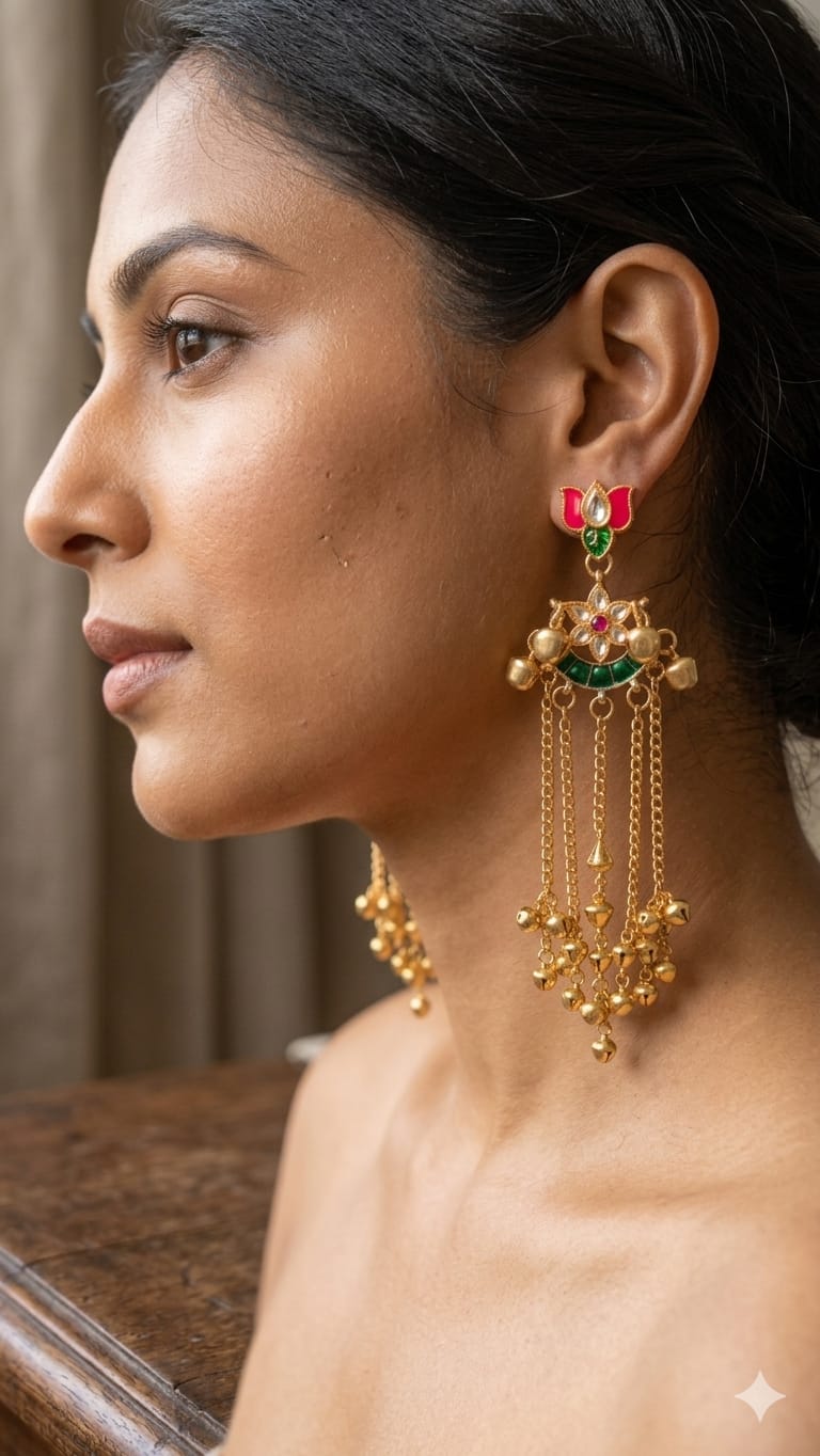 Kashmiri earrings