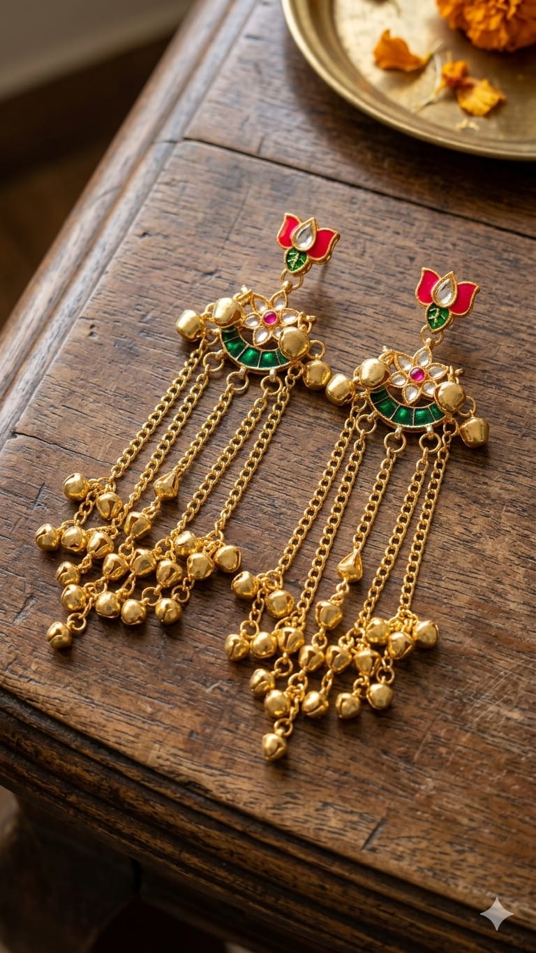 Kashmiri earrings