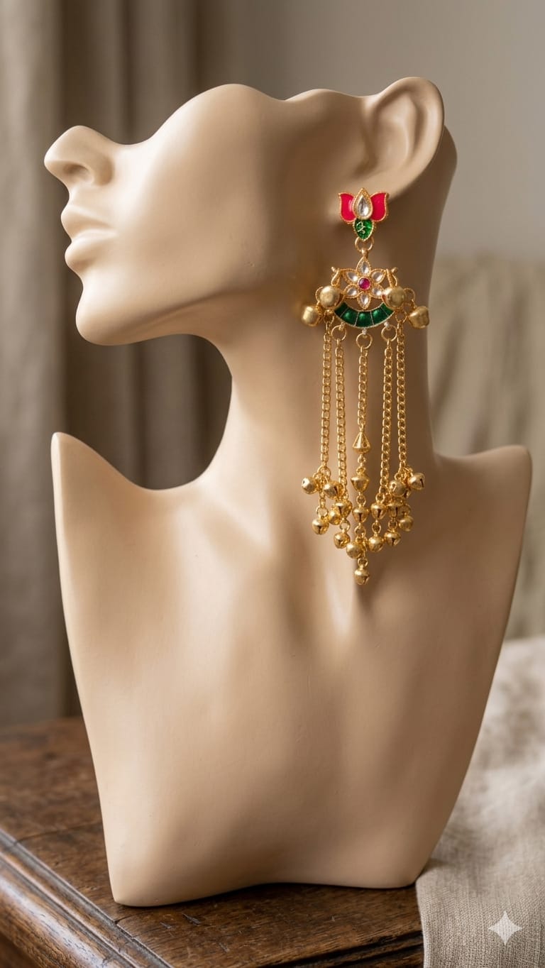 Kashmiri earrings