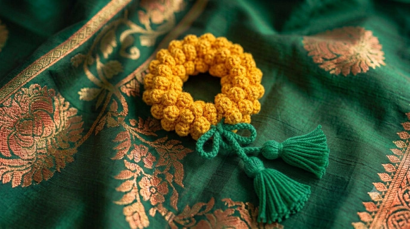 Crochet gajra