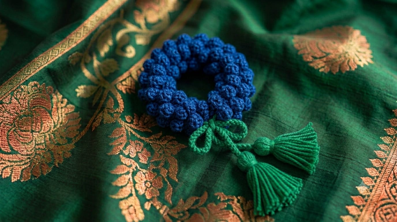 Crochet gajra