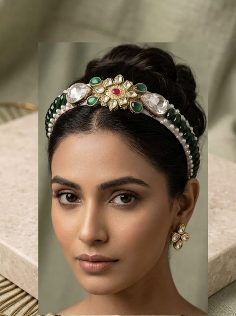 Kundan hairband