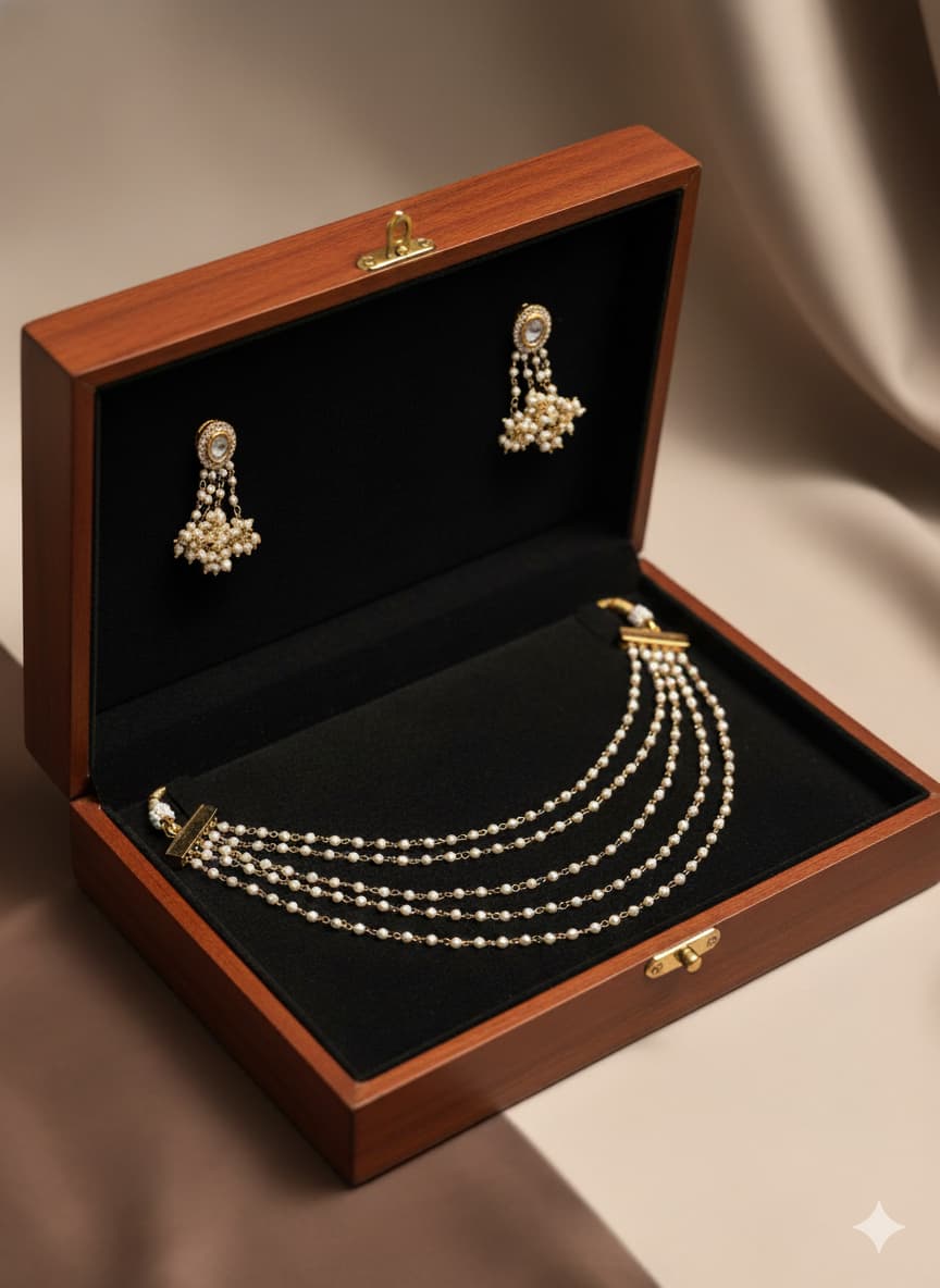 Ghanthan mala choker