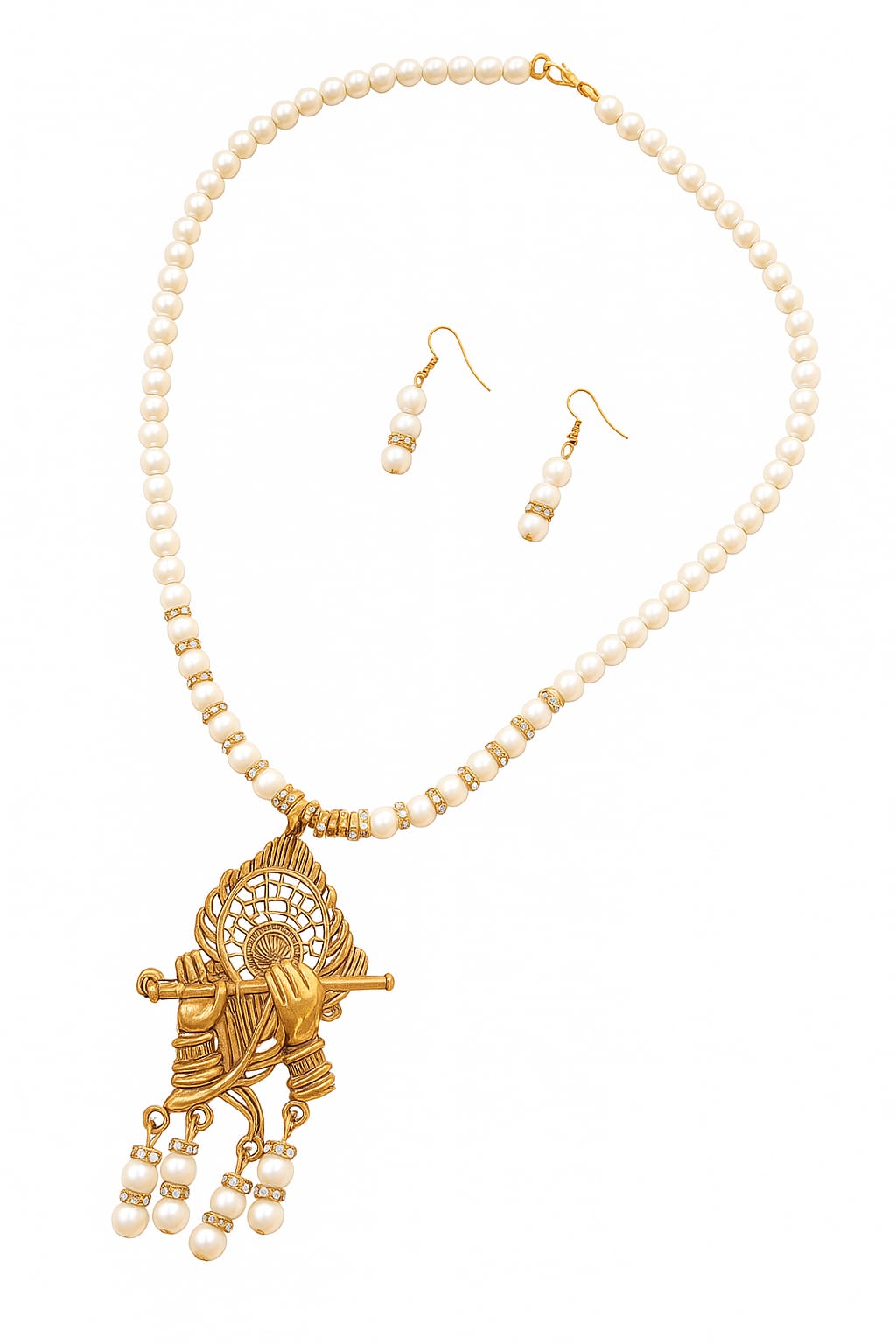 Krishna pendant necklace
