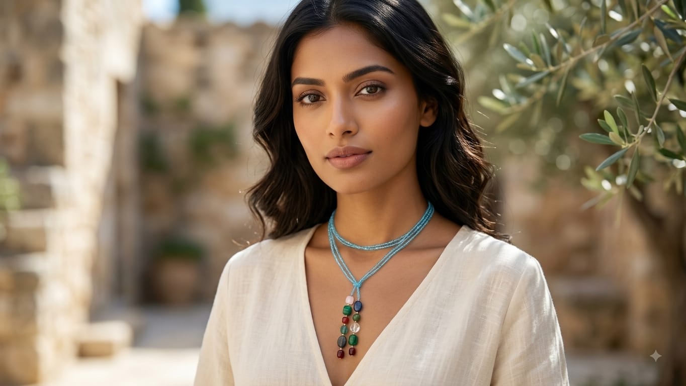 Trendy neckline