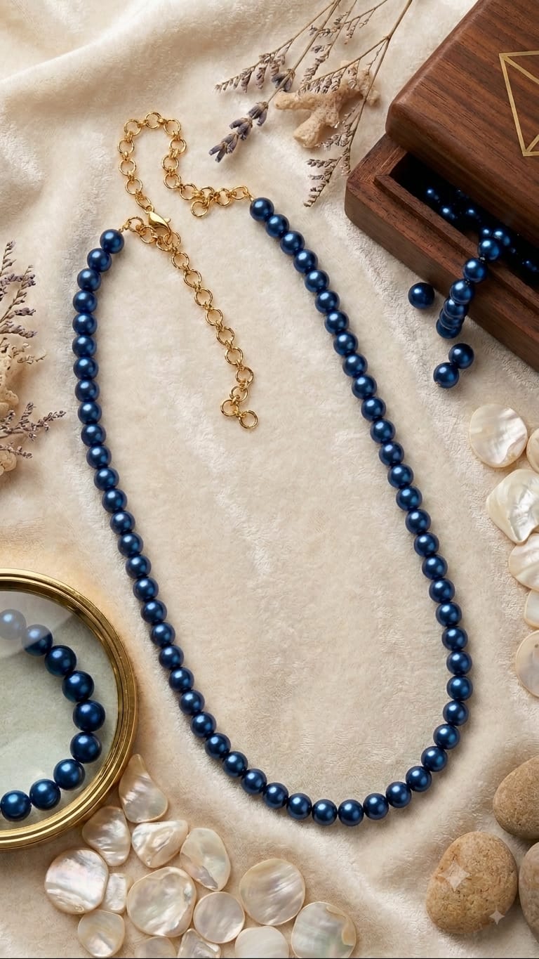 Glass beads mala