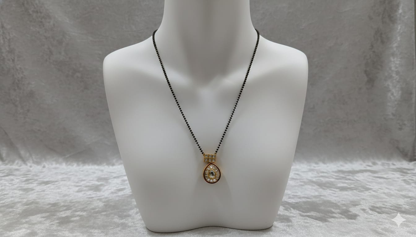 Kundan mangalsutra