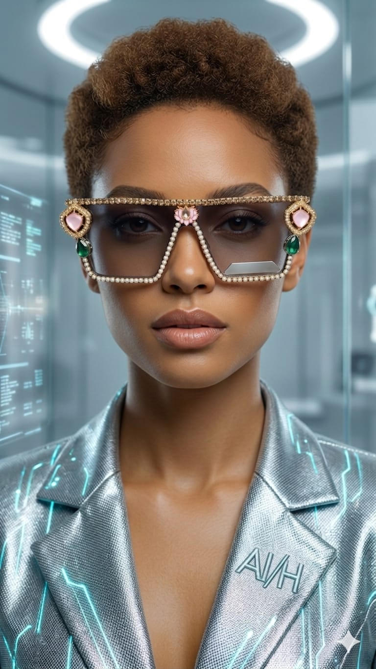 Kundan Sunglasses