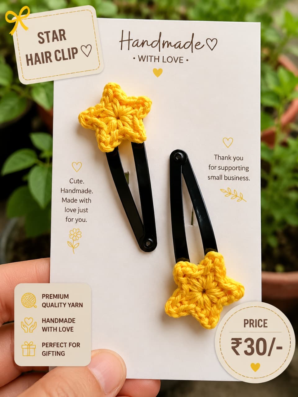 Star Hair Clip