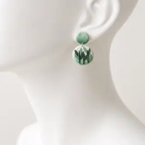 Handmade Clay Sage Meadow Drops