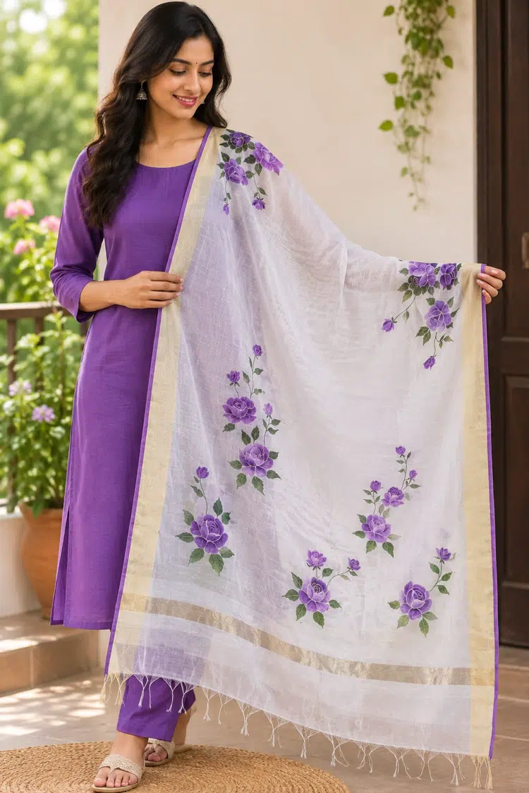 Kota Doria dupatta