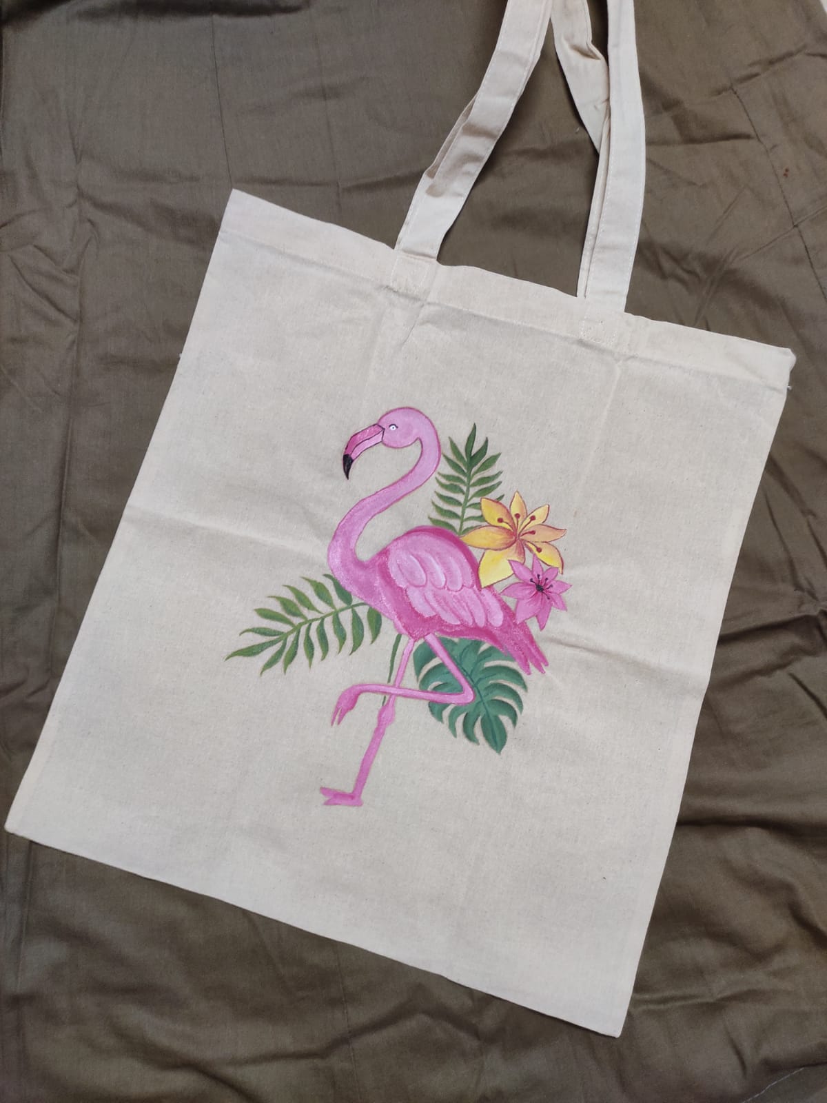 Flamingo Bloom Tote