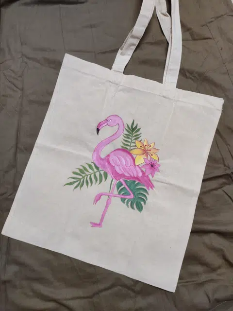 Flamingo Bloom Tote