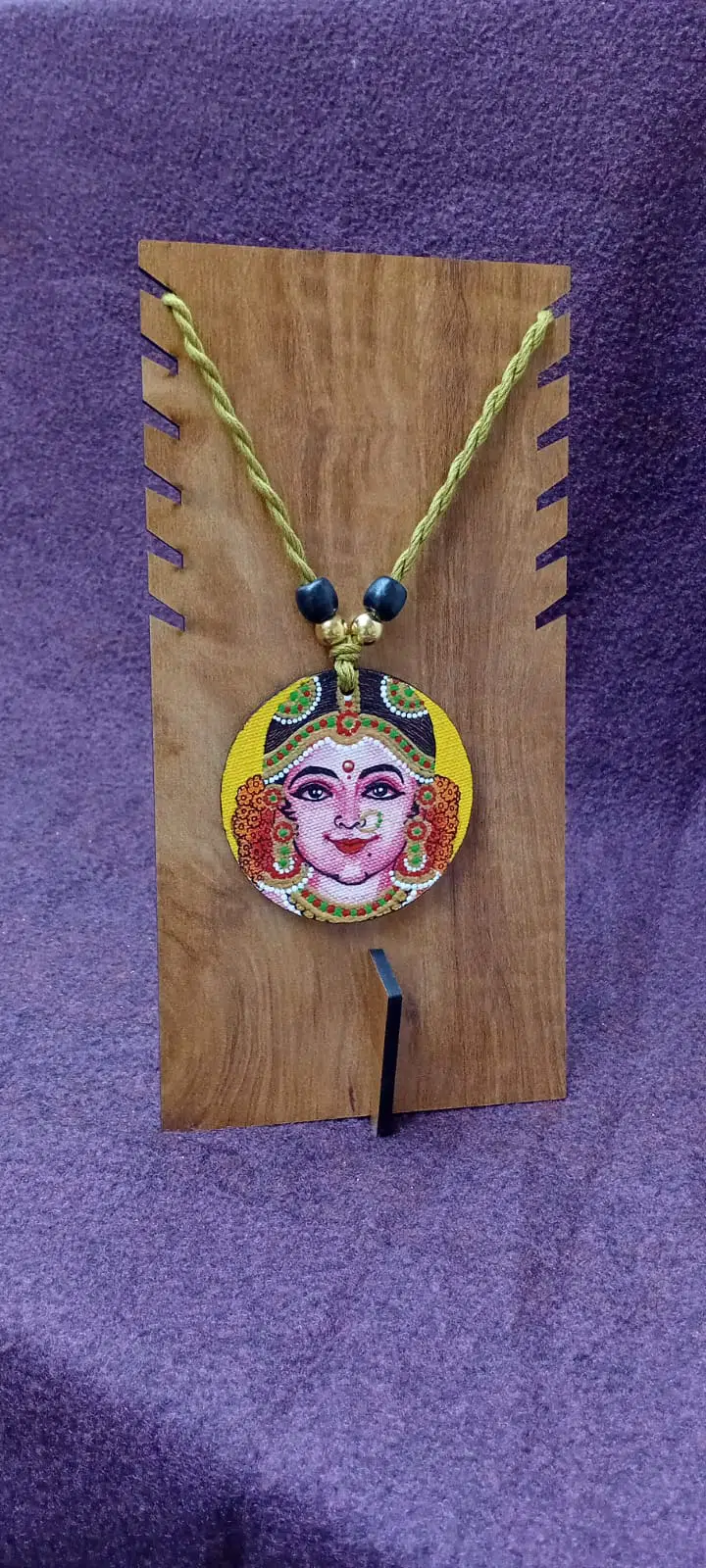 Sacred Beauty, Artisan Painted