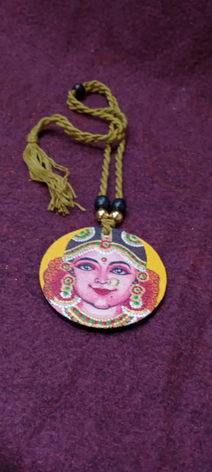 Sacred Beauty, Artisan Painted