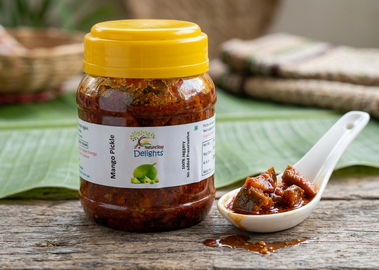 Mango Pickle (Jaggery)