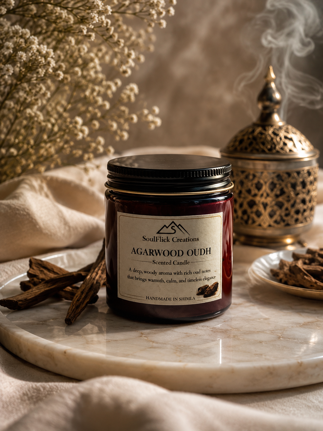 Classic Amber Jar Candle (120ml)