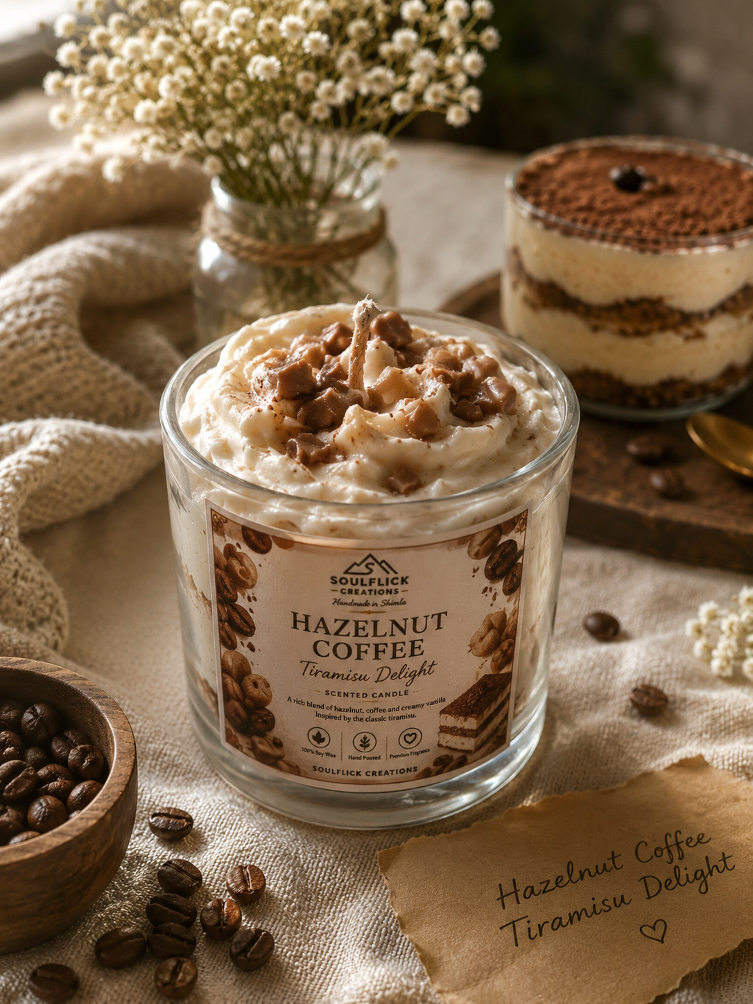 Hazelnut Coffee Tiramisu Delight (150ml)