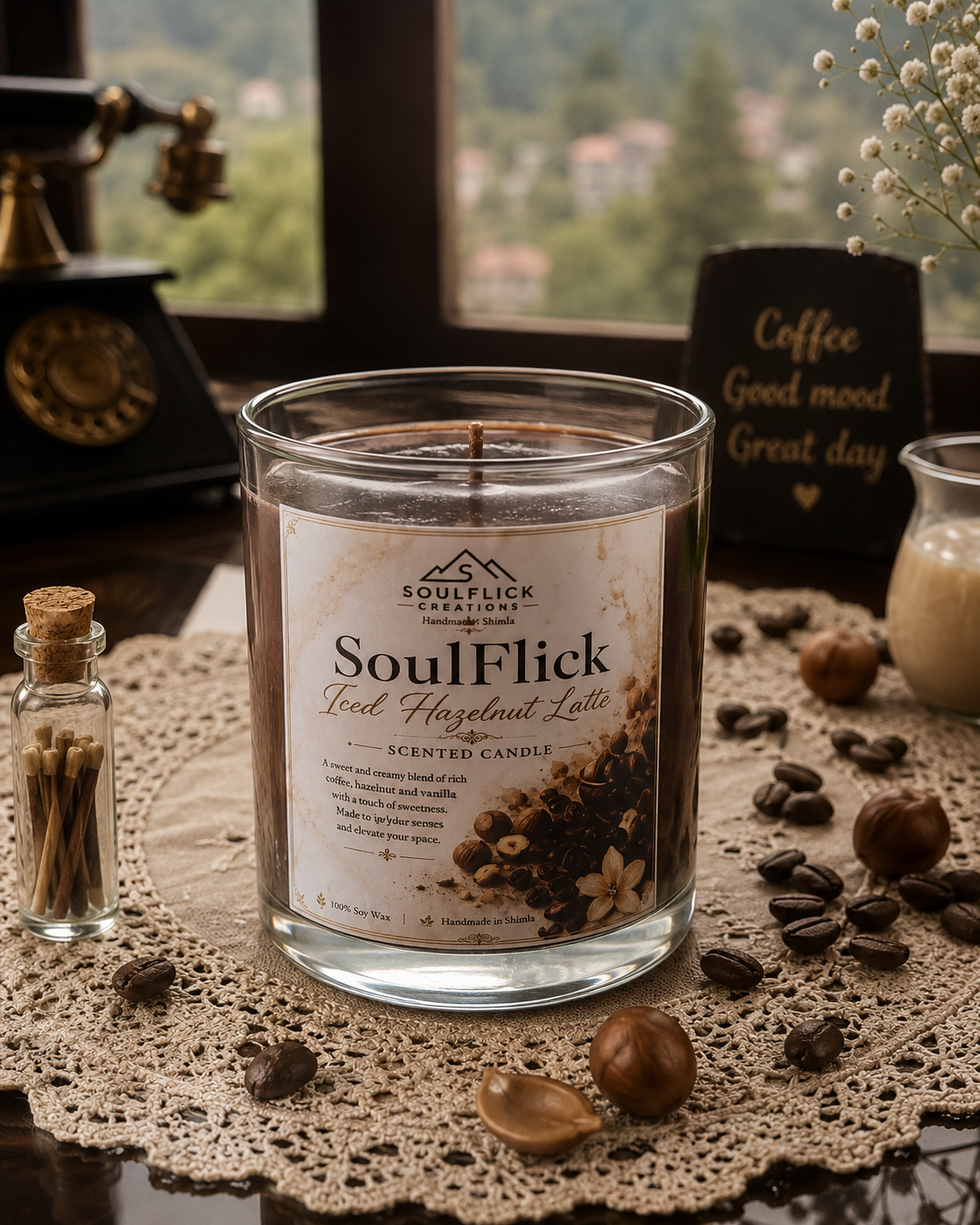 Iced Hazelnut Latte (350ml)