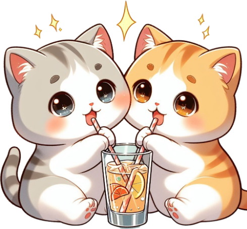 Two cats