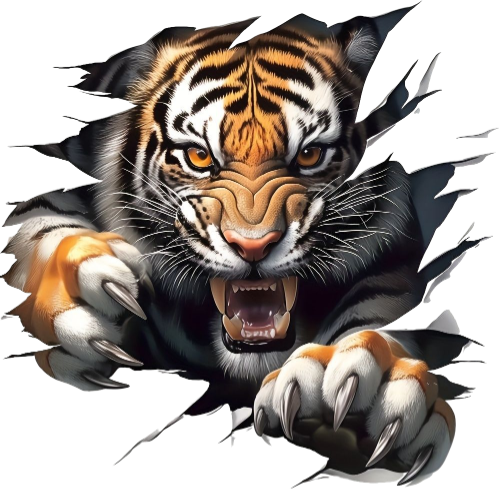 3D Tiger