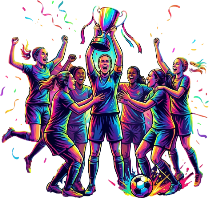 Winning moment